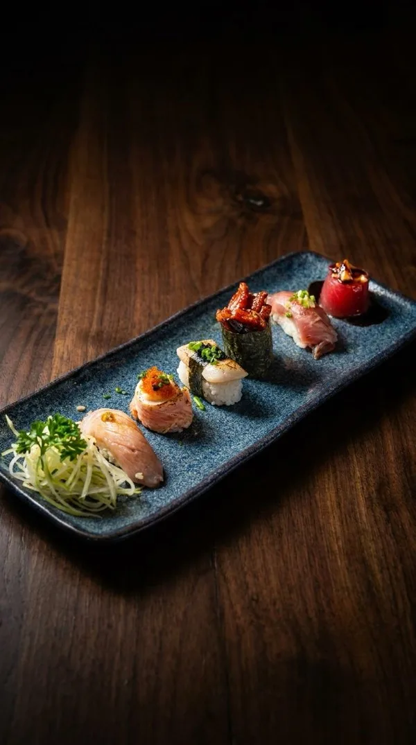 Sushis exclusivos autorais criados para o Omakase Matsuri